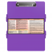 WhiteCoat Clipboard® Trifold - Lilac Occupational Therapy Edition