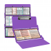 WhiteCoat Clipboard® Trifold - Lilac Occupational Therapy Edition