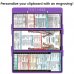 WhiteCoat Clipboard® Trifold - Lilac Occupational Therapy Edition