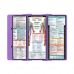 WhiteCoat Clipboard® Trifold - Lilac Occupational Therapy Edition