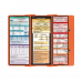 WhiteCoat Clipboard® Trifold - Orange Pediatric Infant Edition