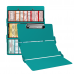 WhiteCoat Clipboard® Trifold - Teal Pediatric Infant Edition