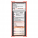 WhiteCoat Clipboard® Trifold - Coral Respiratory Therapy Edition