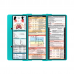 WhiteCoat Clipboard® Trifold - Teal Respiratory Therapy Edition