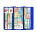 WhiteCoat Clipboard® Trifold - Blue Veterinary Medicine Edition