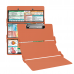 WhiteCoat Clipboard® Trifold - Coral Veterinary Medicine Edition