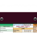 WhiteCoat Clipboard® Trifold - Wine Veterinary Medicine Edition