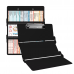 WhiteCoat Clipboard® Trifold - Black Medical Edition