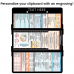 WhiteCoat Clipboard® Trifold - Black Medical Edition