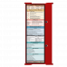 WhiteCoat Clipboard® Trifold - Red Medical Edition