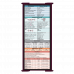 WhiteCoat Clipboard® Trifold - Wine Medical Edition