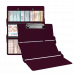 WhiteCoat Clipboard® Trifold - Wine Medical Edition