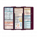 WhiteCoat Clipboard® Trifold - Wine Medical Edition