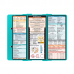 WhiteCoat Clipboard® Trifold - Teal Medical Edition