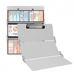 WhiteCoat Clipboard® Trifold - White Medical Edition