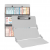 WhiteCoat Clipboard® Trifold - White Medical Edition