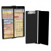 WhiteCoat Clipboard® Vertical - Black Anesthesia Edition