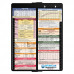 WhiteCoat Clipboard® Vertical - Black Pediatric Edition