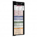 WhiteCoat Clipboard® Vertical - Black Pharmacy Edition