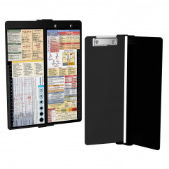 WhiteCoat Clipboard® Vertical - Black Primary Care Edition