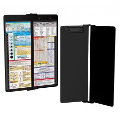 WhiteCoat Clipboard® Vertical - Blackout Nursing Edition