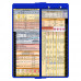 WhiteCoat Clipboard® Vertical - Blue Anesthesia Edition