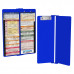WhiteCoat Clipboard® Vertical - Blue Pediatric Edition