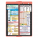 WhiteCoat Clipboard® Vertical - Coral Nursing Edition