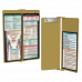 WhiteCoat Clipboard® Vertical - Tactical Brown Occupational Therapy Edition