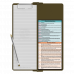 WhiteCoat Clipboard® Vertical - Tactical Brown Occupational Therapy Edition