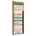 WhiteCoat Clipboard® Vertical - Tactical Brown Pediatric Edition