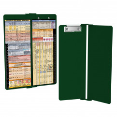WhiteCoat Clipboard® Vertical - Green Anesthesia Edition