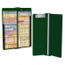 WhiteCoat Clipboard® Vertical - Green Anesthesia Edition