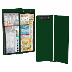 WhiteCoat Clipboard® Vertical - Green Nursing Edition
