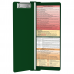 WhiteCoat Clipboard® Vertical - Green Physical Therapy Edition