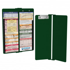 WhiteCoat Clipboard® Vertical - Green Pediatric Edition