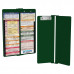 WhiteCoat Clipboard® Vertical - Green Pediatric Edition