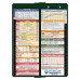 WhiteCoat Clipboard® Vertical - Green Pediatric Edition