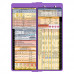 WhiteCoat Clipboard® Vertical - Lilac Anesthesia Edition