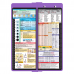 WhiteCoat Clipboard® Vertical - Lilac Nursing Edition