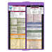 WhiteCoat Clipboard® Vertical - Lilac Pharmacy Edition