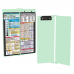 WhiteCoat Clipboard® Vertical - Mint Nursing Edition