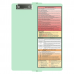 WhiteCoat Clipboard® Vertical - Mint Physical Therapy Edition