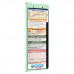 WhiteCoat Clipboard® Vertical - Mint Pediatric Edition