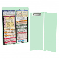 WhiteCoat Clipboard® Vertical - Mint Pediatric Edition