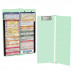 WhiteCoat Clipboard® Vertical - Mint Pediatric Edition
