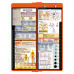 WhiteCoat Clipboard - Vertical - Orange EMT Edition