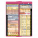 WhiteCoat Clipboard® Vertical - Pink Anesthesia Edition