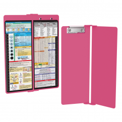 WhiteCoat Clipboard® Vertical - Pink Nursing Edition
