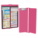 WhiteCoat Clipboard® Vertical - Pink Nursing Edition